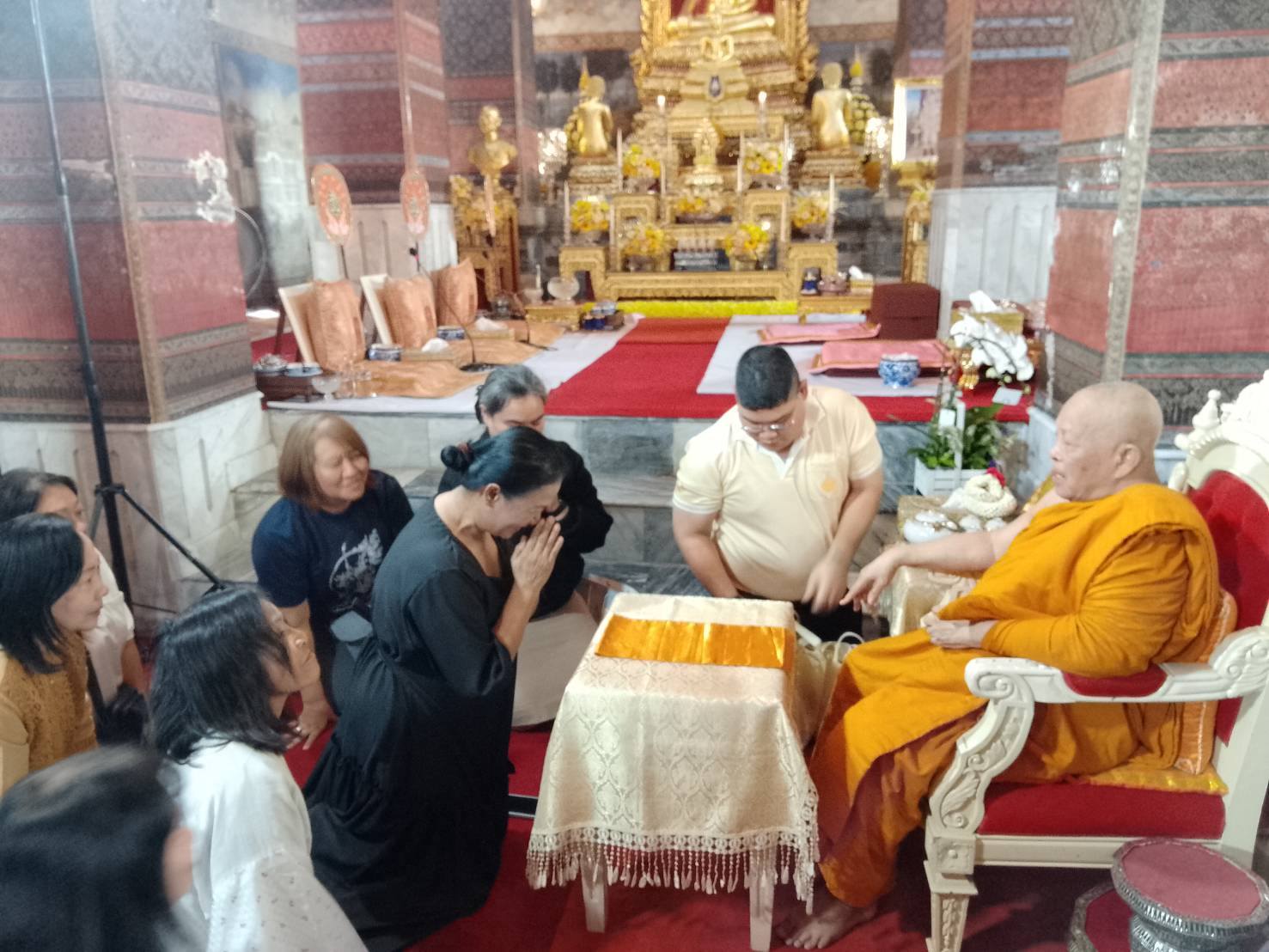 พช.พระนครศรีอยุธยา ร่วมประกอบพิธีบำเพ็ญกุศลฉลองอายุวัฒนมงคล ครบ 81 ปี พระธรรมวชิรวิจิตร (โสภณ ปญฺญาโสภโณ) ที่ปรึกษา เจ้าคณะภาค 17 - 18 (ธรรมยุต) เจ้าอาวาสวัดเสนาสนาราม