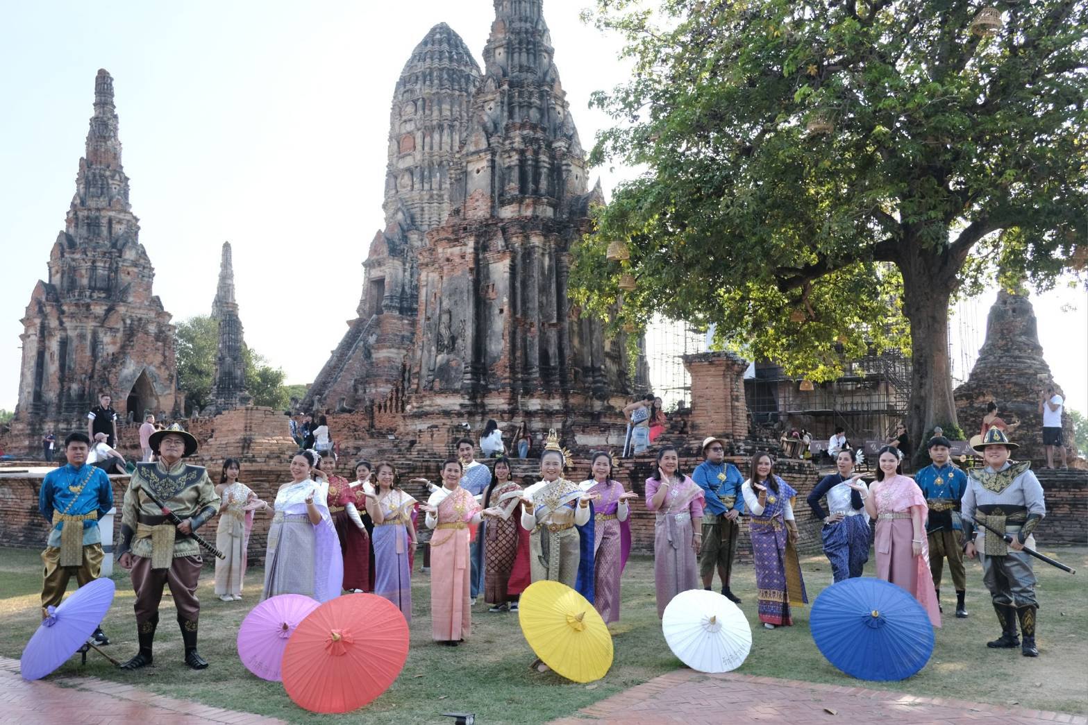 พช.พระนครศรีอยุธยา🔹 ⭐️พช.พระนครศรีอยุธยา ถ่ายภาพและคลิปวิดีโอ ประชาสัมพันธ์งาน "ยอยศยิ่งฟ้าอยุธยามรดกโลก" และการแต่งกายผ้าไทย 