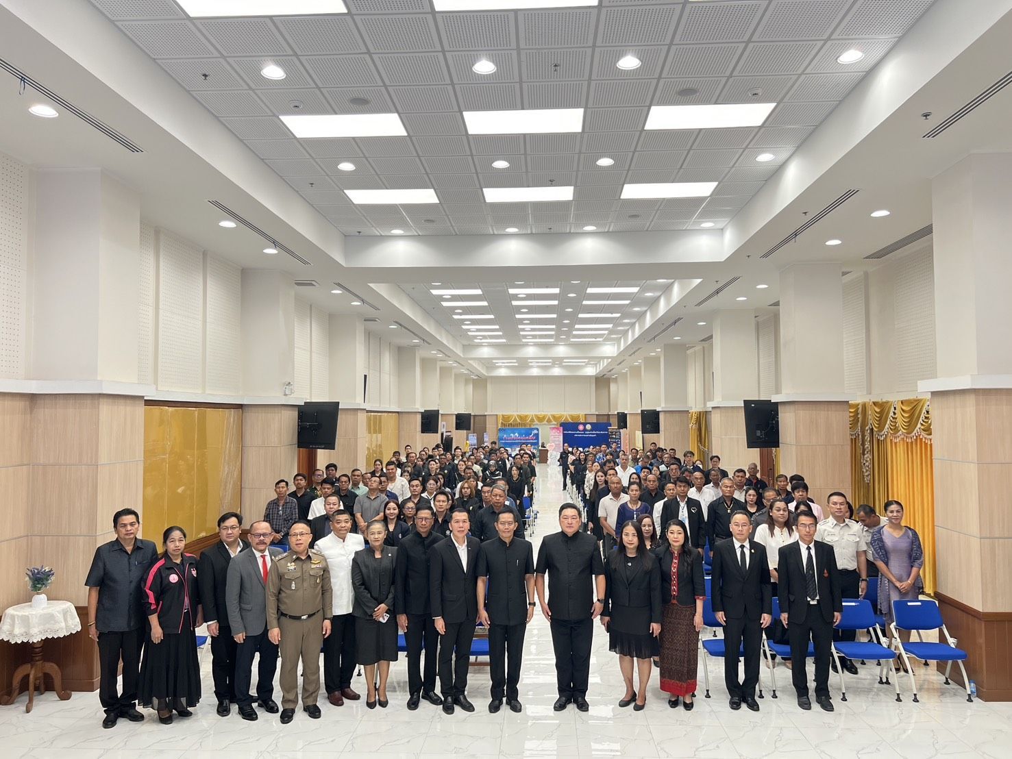 พช.อยุธยา ร่วมพิธีเปิดการประชุมเชิงปฏิบัติการพัฒนาศักยภาพเครือข่ายศูนย์ยุติธรรมชุมชน มิติการดำเนินงานด้านสิทธิมนุษยชน